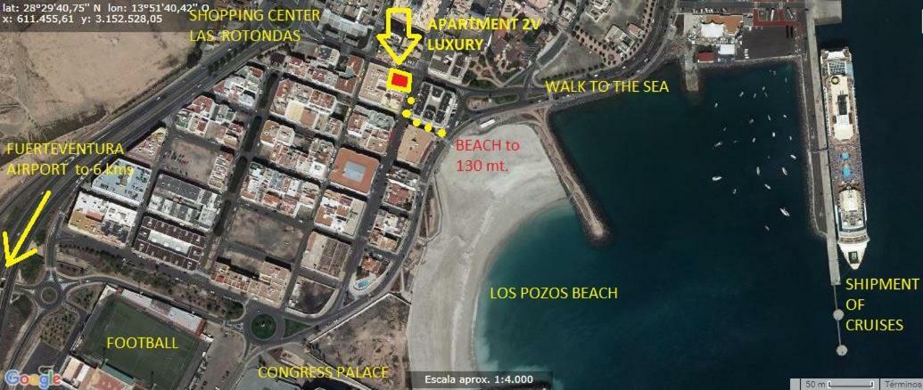 2V Luxury Apartment Near Beach ปูแอร์โต เดล โรซาริโอ ภายนอก รูปภาพ